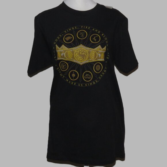 NWT Unisex House of Dragons Crown T-Shirt Size S (C091) - Picture 2 of 5